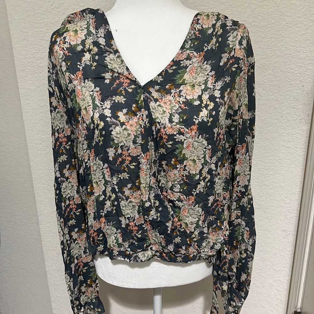 Floral Blouse by Lucky Brand